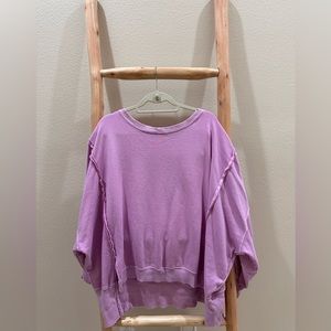 Free People We The Free Camden Sweatshirt -Pink